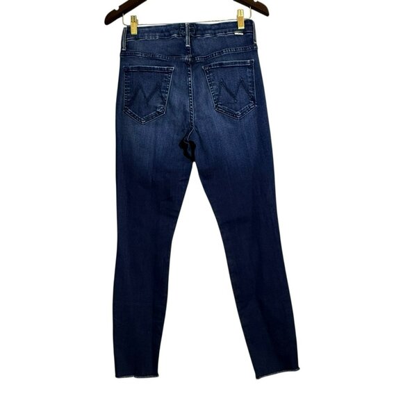 Mother Jeans Looker Ankle Fray Skinny Women Size 28 High Waisted Retro Boho Rock - Picture 3 of 12